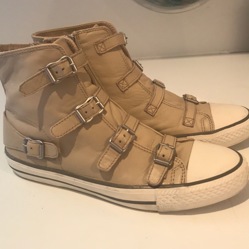 Ash as-virgin High Top Tan sneakers